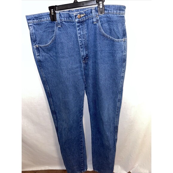Maverick Men’s Straight Jeans Size 36x36 Blue Rugged Streetwear Workwear - Picture 1 of 12